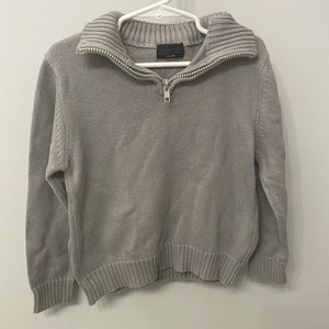 Boys gray sweater